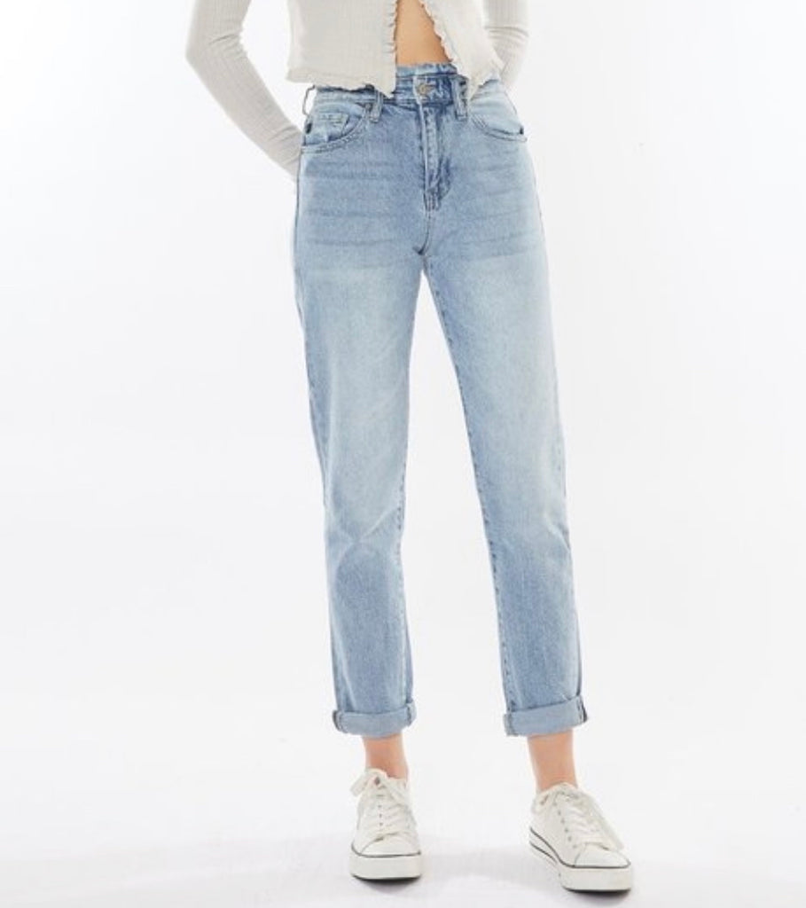 Kancan Non-distressed Mom Jeans