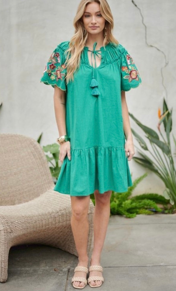 Kelly Embroidered Dress