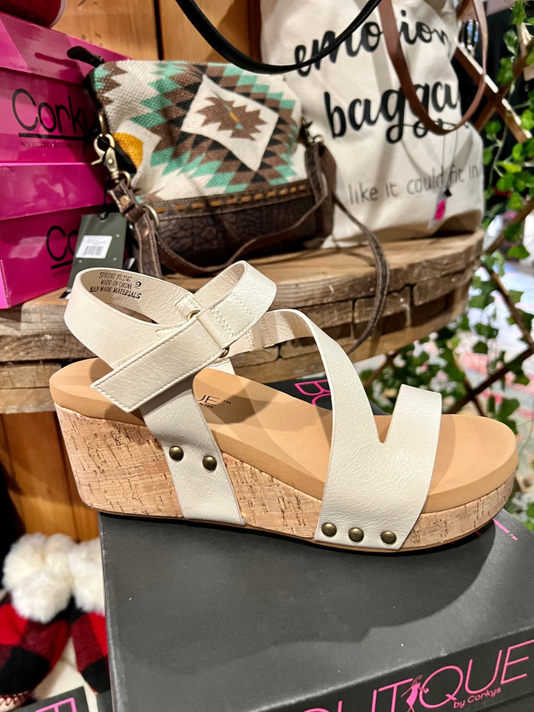 Cream 2025 wedges sandals