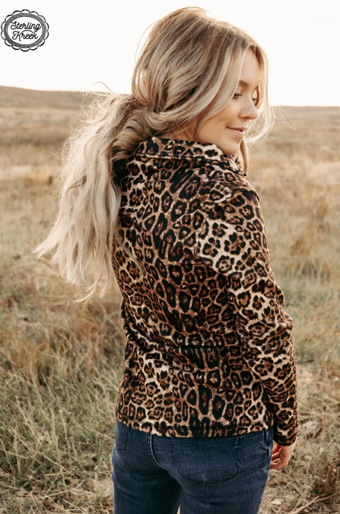 Leopard + Aztec Softest Pullover