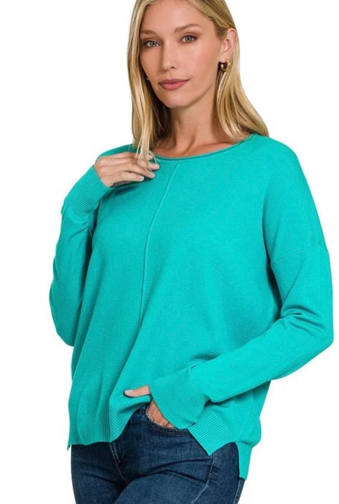 Turquoise Sweater