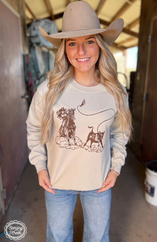 Sand Cowgirl Sweatshirt