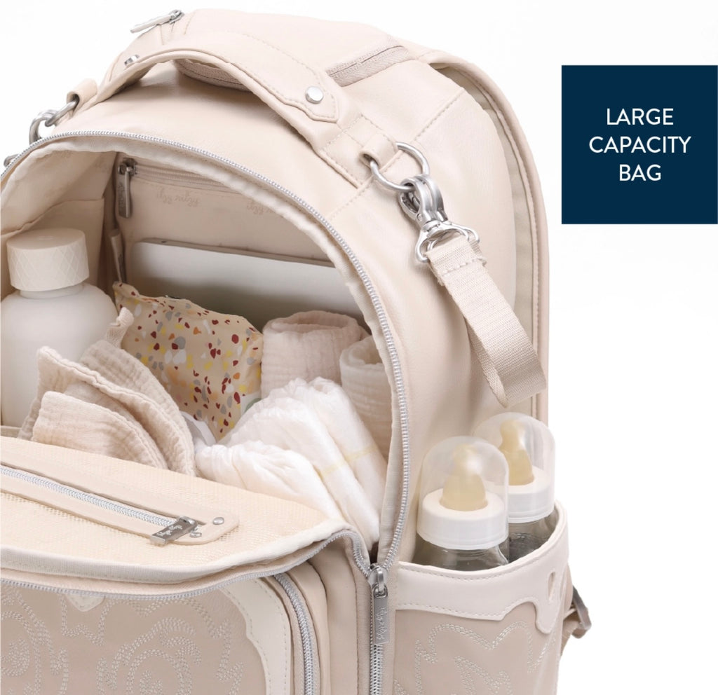 Itzy Ritzy Leather Diaper Bag