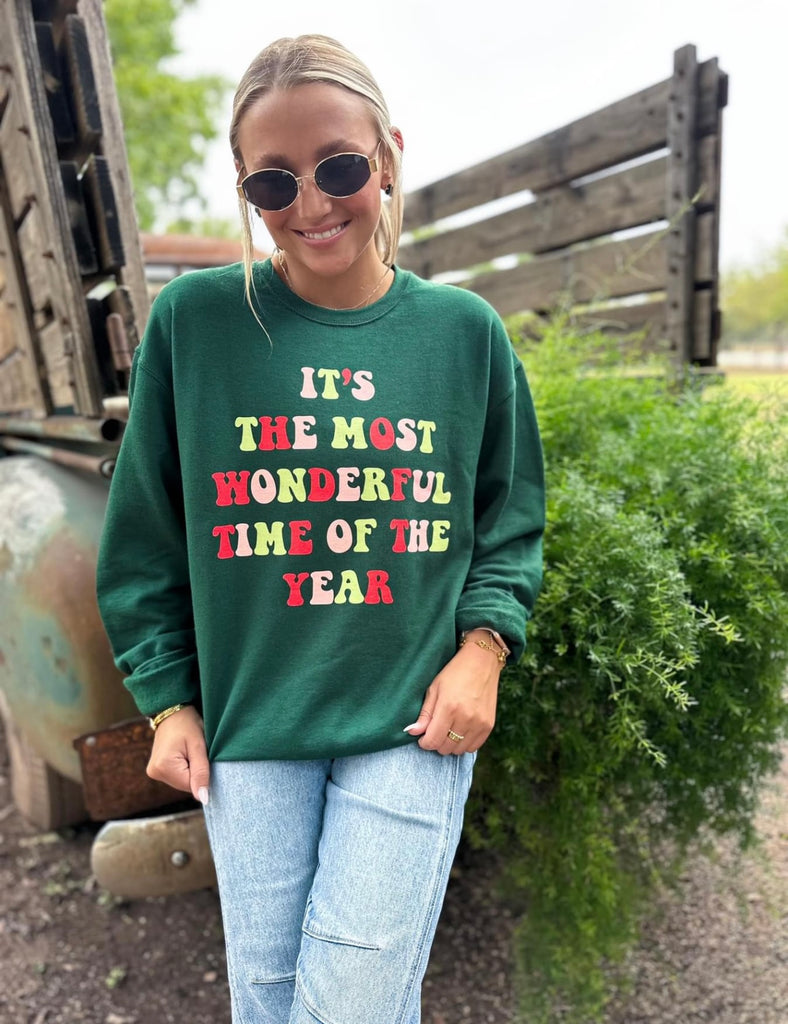 It’s the Most Wonderful Time Crewneck