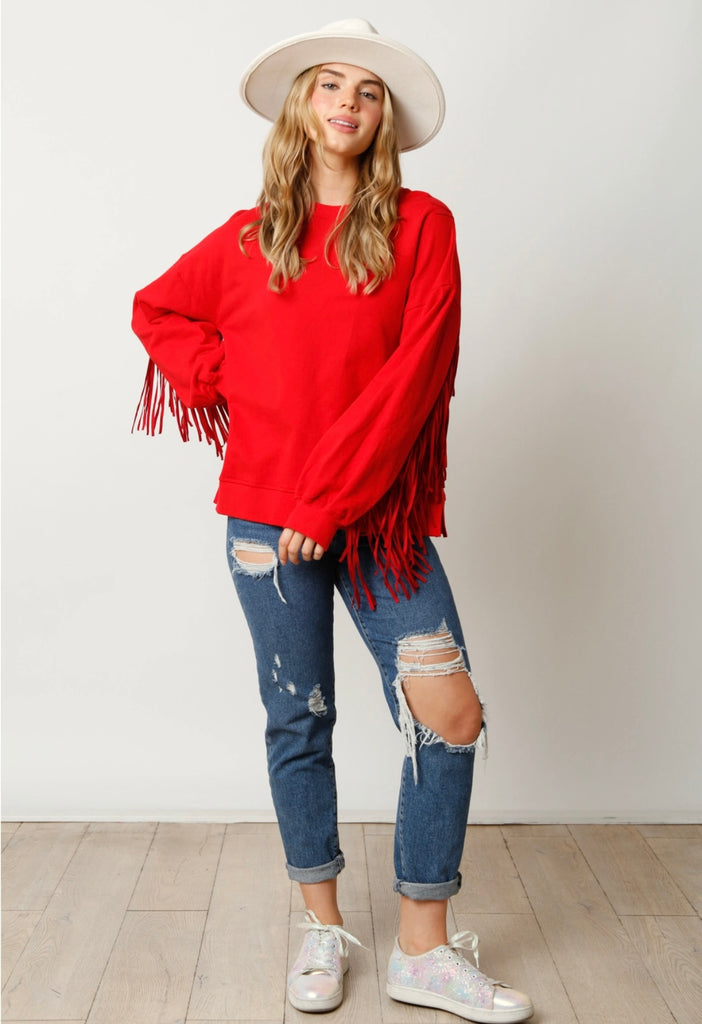 Fringe Pullovers