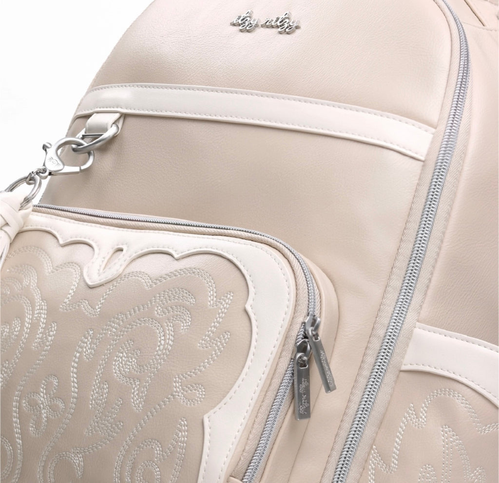 Itzy Ritzy Leather Diaper Bag