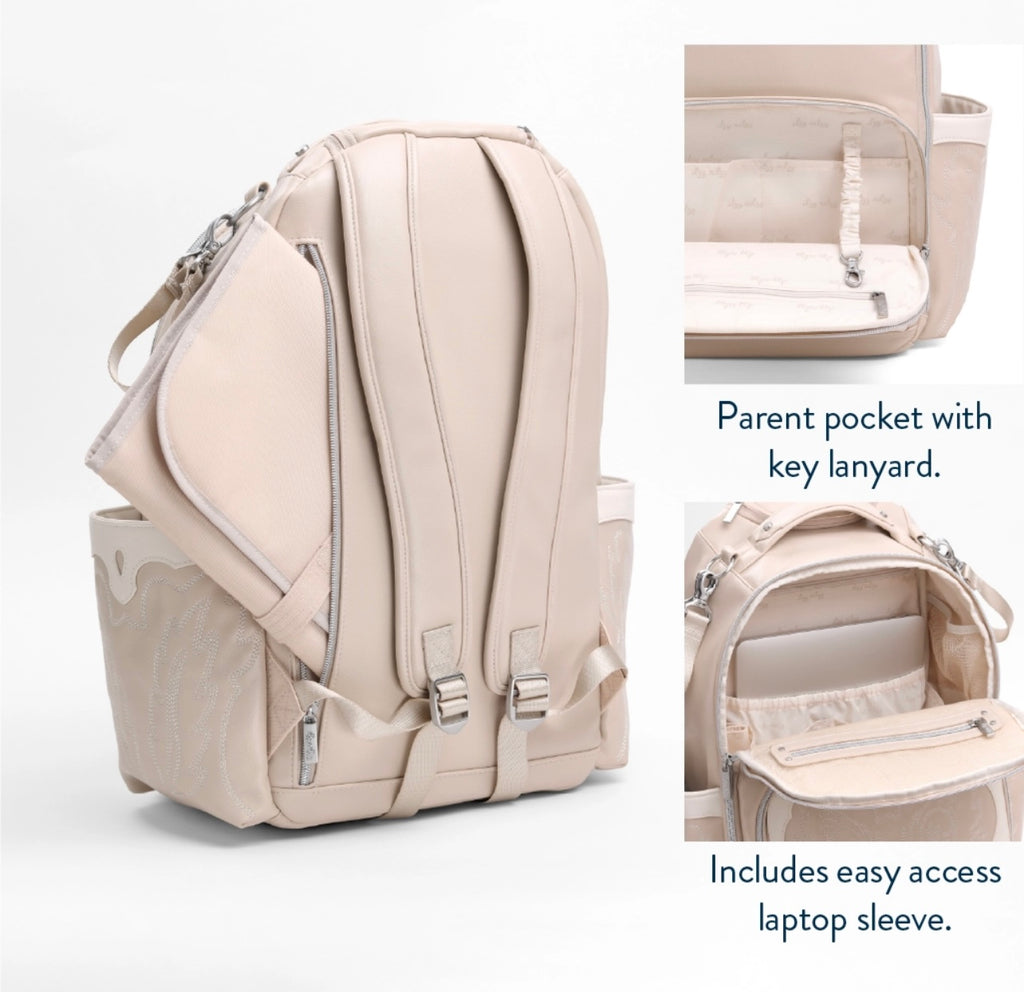 Itzy Ritzy Leather Diaper Bag