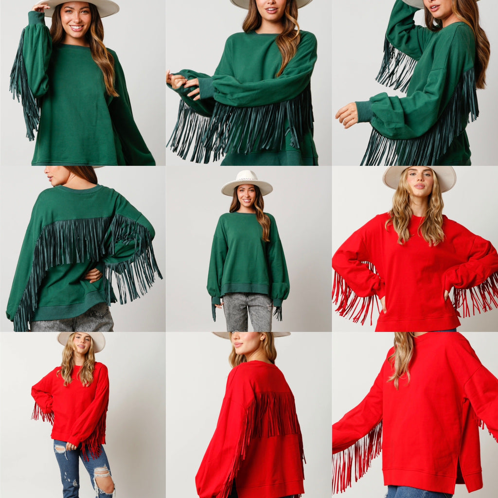 Fringe Pullovers