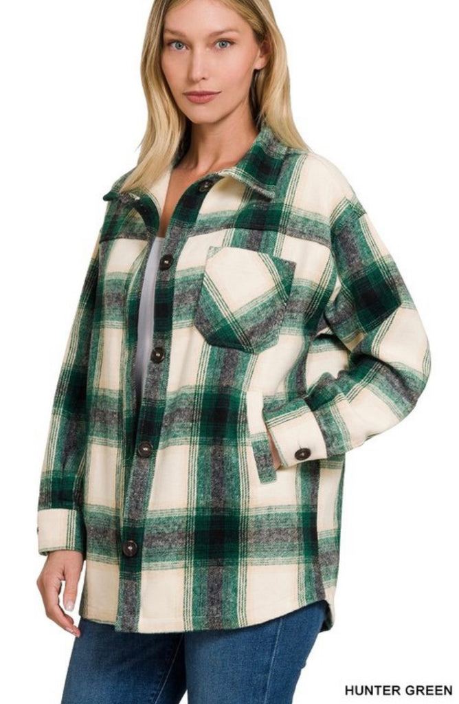 Plaid Flannel Shacket