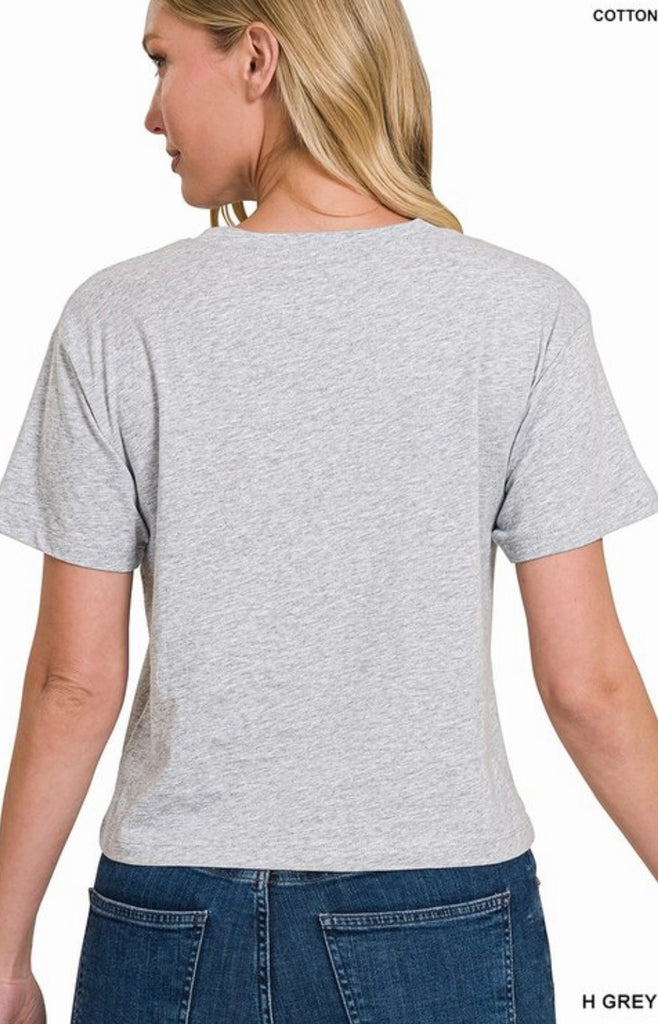 Cropped Basic Tees