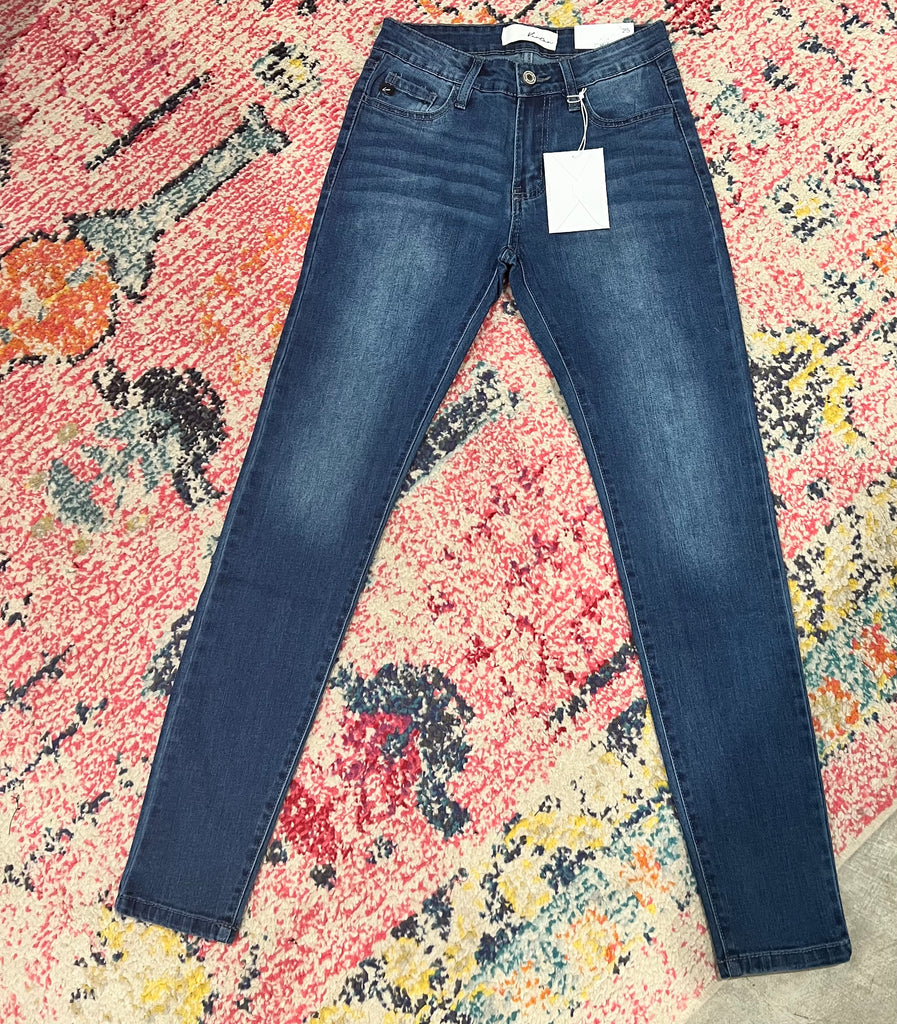 Kancan Non-Distressed Mid Rise Skinny Jeans